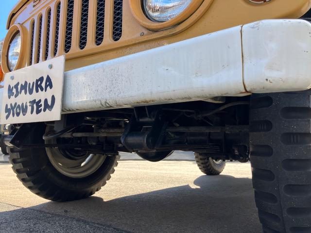 ジムニー 幌タイプ　ＳＪ１０　２ストロークエンジン　４ＷＤ　４速ＭＴ　背面タイヤ（25枚目）