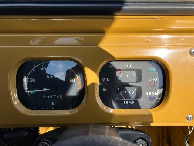 ジムニー 幌タイプ　ＳＪ１０　２ストロークエンジン　４ＷＤ　４速ＭＴ　背面タイヤ（30枚目）