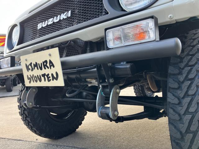 ジムニー HC リフトアップ エンジンオーバーホール渡し 社外アルミ 新品Bluetoothオーディオ シートカバー 社外ステアリング 社外バンパー オートマ車(24枚目)