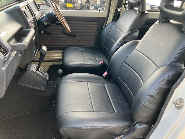 ジムニー HC リフトアップ エンジンオーバーホール渡し 社外アルミ 新品Bluetoothオーディオ シートカバー 社外ステアリング 社外バンパー オートマ車(30枚目)