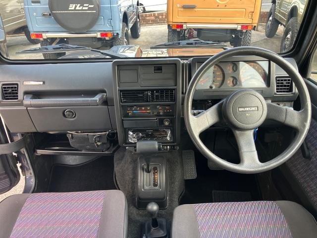 ジムニー EC パノラミックルーフ エンジンオーバーホール渡し オールペイント 新品Bluetoothオーディオ 16インチアルミ 背面タイヤ オートマ車(2枚目)