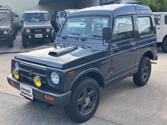 ジムニー EC パノラミックルーフ エンジンオーバーホール渡し オールペイント 新品Bluetoothオーディオ 16インチアルミ 背面タイヤ オートマ車(13枚目)