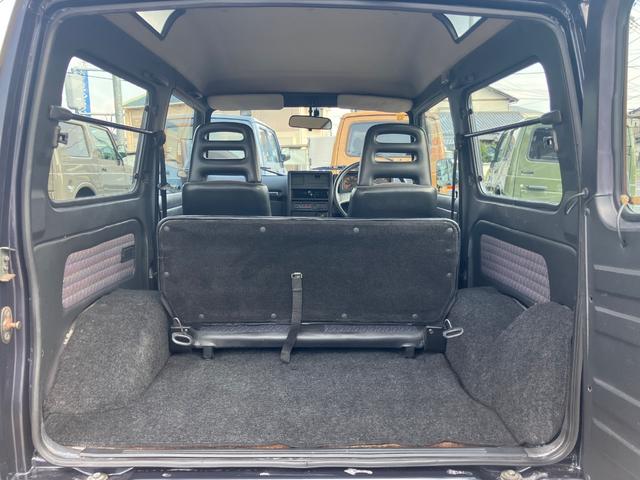 ジムニー EC パノラミックルーフ エンジンオーバーホール渡し オールペイント 新品Bluetoothオーディオ 16インチアルミ 背面タイヤ オートマ車(18枚目)