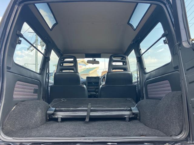 ジムニー EC パノラミックルーフ エンジンオーバーホール渡し オールペイント 新品Bluetoothオーディオ 16インチアルミ 背面タイヤ オートマ車(26枚目)