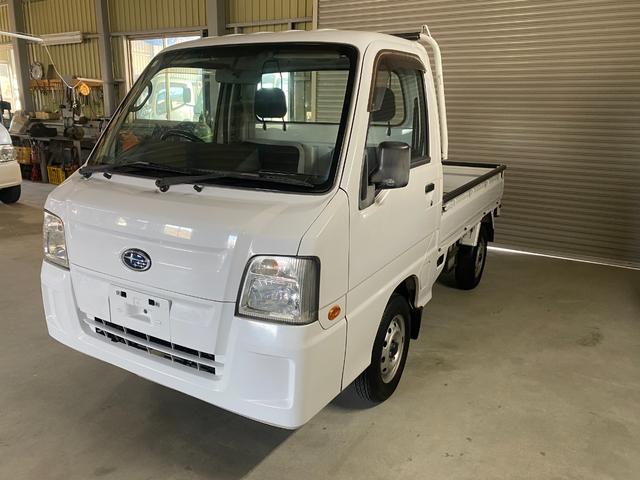 サンバートラック ＴＣ　Ｈ２４年式　最終型　４ＷＤ　ＡＣ　ＰＳ　ＰＷ　５速　キーレス　ＣＤステレオ　車検整備付き（12枚目）