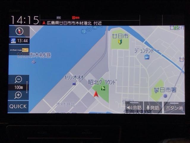 ナビ搭載車です！ナビがあれば初めての道でも安心して運転でき、よりドライブも楽しめますね♪