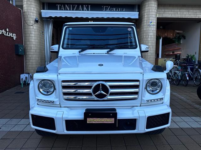 Ｇクラス Ｇ３５０ｄ　Ｇ３５０ｄ（５名）　後期モデル・ガラスサンルーフ・ホワイトレザーシート・ＡＭＧ２２インチアルミホイール・純正ナビ・地デジＴＶ・シートヒーター・パワーシート・デジタルインナーミラー・ドライブレコーダー（2枚目）