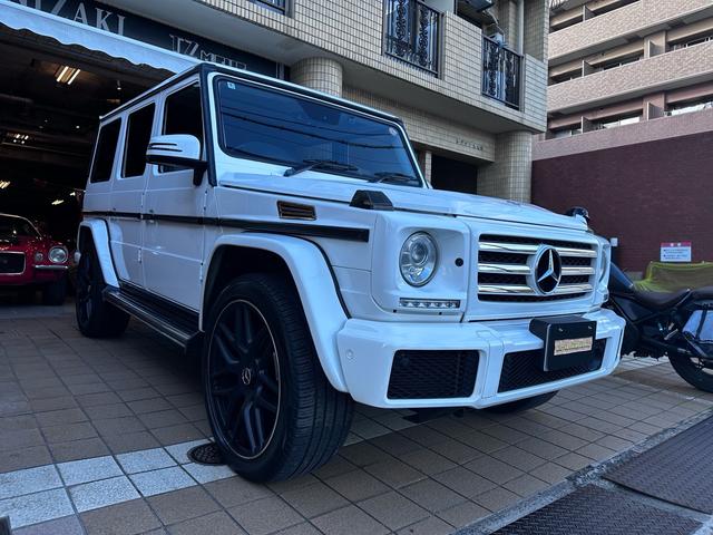Ｇクラス Ｇ３５０ｄ　Ｇ３５０ｄ（５名）　後期モデル・ガラスサンルーフ・ホワイトレザーシート・ＡＭＧ２２インチアルミホイール・純正ナビ・地デジＴＶ・シートヒーター・パワーシート・デジタルインナーミラー・ドライブレコーダー（3枚目）