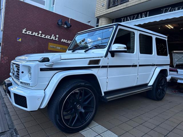 Ｇクラス Ｇ３５０ｄ　Ｇ３５０ｄ（５名）　後期モデル・ガラスサンルーフ・ホワイトレザーシート・ＡＭＧ２２インチアルミホイール・純正ナビ・地デジＴＶ・シートヒーター・パワーシート・デジタルインナーミラー・ドライブレコーダー（8枚目）