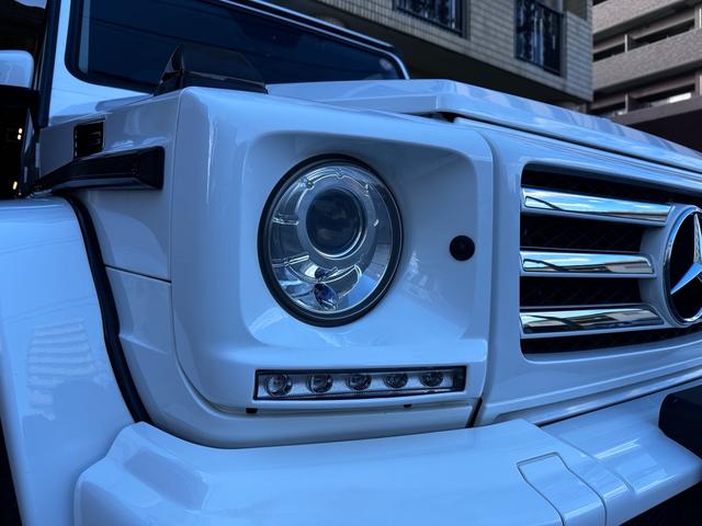 Ｇクラス Ｇ３５０ｄ　Ｇ３５０ｄ（５名）　後期モデル・ガラスサンルーフ・ホワイトレザーシート・ＡＭＧ２２インチアルミホイール・純正ナビ・地デジＴＶ・シートヒーター・パワーシート・デジタルインナーミラー・ドライブレコーダー（9枚目）