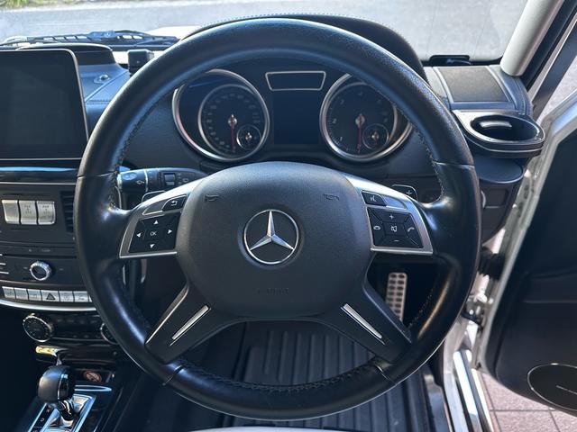 Ｇクラス Ｇ３５０ｄ　Ｇ３５０ｄ（５名）　後期モデル・ガラスサンルーフ・ホワイトレザーシート・ＡＭＧ２２インチアルミホイール・純正ナビ・地デジＴＶ・シートヒーター・パワーシート・デジタルインナーミラー・ドライブレコーダー（18枚目）