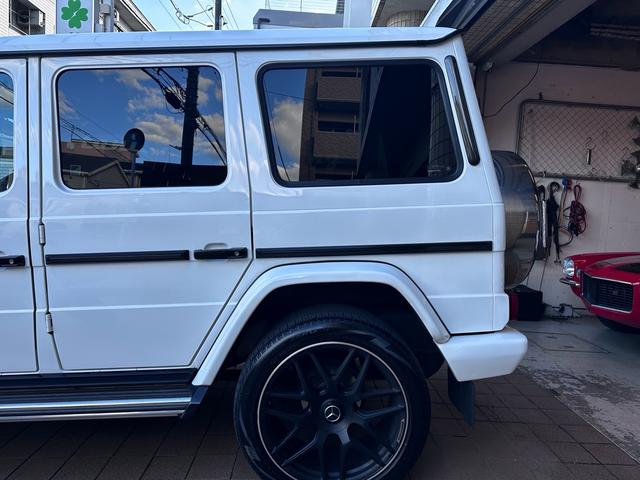 Ｇクラス Ｇ３５０ｄ　Ｇ３５０ｄ（５名）　後期モデル・ガラスサンルーフ・ホワイトレザーシート・ＡＭＧ２２インチアルミホイール・純正ナビ・地デジＴＶ・シートヒーター・パワーシート・デジタルインナーミラー・ドライブレコーダー（37枚目）