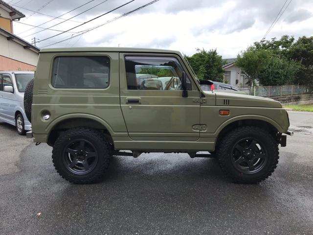 タイベル交換済 4WD グリーン 車検整備付 MT ターボ(5枚目)