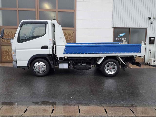 キャンター ダンプ　トラック　後輪ダブル　電動格納ミラー　エアコン　運転席エアバッグ　ＵＳＢ　ミュージックプレイヤー接続可　Ｂｌｕｅｔｏｏｔｈ（4枚目）