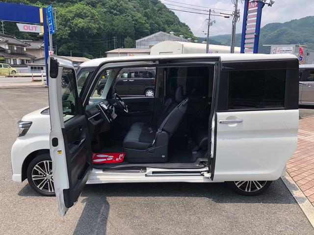 カスタムX トップエディションVS SAIII 4WD 寒冷地仕様 両側電動スライドドア シートヒーター LEDヘッドライト ハーフレザーシート ベンチシート オートライトスマートキー プッシュスタート iストップ オートマチックハイビーム ABS(39枚目)