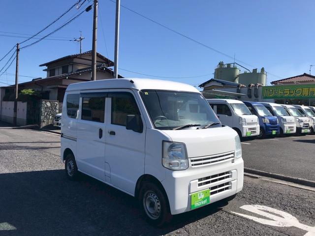 エブリイ ＰＡ　ハイルーフ　５ＡＧＳ車　社外ナビ　ＢＬＵＥＴＯＯＴＨ接続　両側スライドドア　エアコン　パワステ　Ｗエアバッグ　衝突安全ボディ（12枚目）