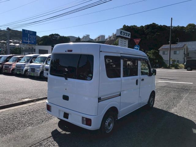 エブリイ ＰＡ　ハイルーフ　５ＡＧＳ車　社外ナビ　ＢＬＵＥＴＯＯＴＨ接続　両側スライドドア　エアコン　パワステ　Ｗエアバッグ　衝突安全ボディ（14枚目）