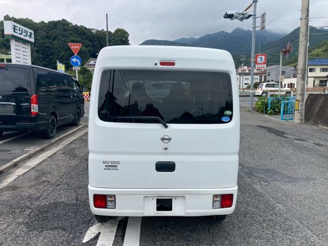 ＮＶ１００クリッパーバン ＤＸ　ハイルーフ　５ＡＧＳ車　ラジオチューナー　エアコン　パワステ　Ｗエアバッグ　衝突安全ボディ（9枚目）