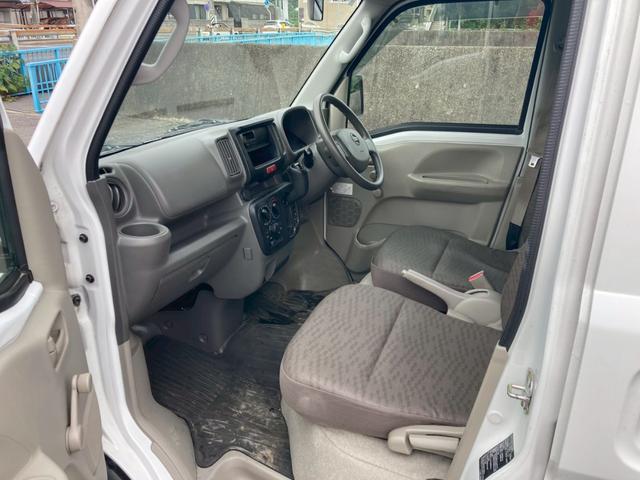 ＮＶ１００クリッパーバン ＤＸ　ハイルーフ　５ＡＧＳ車　ラジオチューナー　エアコン　パワステ　Ｗエアバッグ　衝突安全ボディ（15枚目）