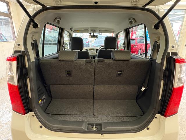 ワゴンＲ ＦＸ　５速マニュアル　純正オーディオ　走行３００００キロ　ＡＵＸ入力　前後ドライブレコーダー　運転席シートヒーター　オートエアコン　フルフラット　キーレス　電動格納ミラー　アイドリングストップ　禁煙車（50枚目）