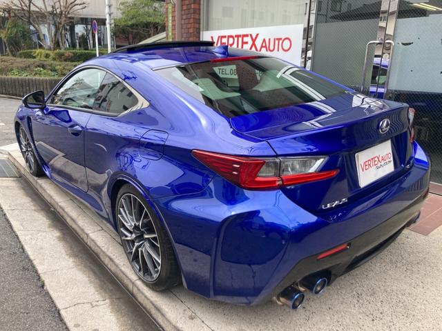 ＲＣ Ｆ ベースグレード　サンルーフ　アペックスマフラー　車高調　本革シート　１９インチアルミ　純正ナビＴＶ　ドライブレコーダー　クルーズコントロール（10枚目）