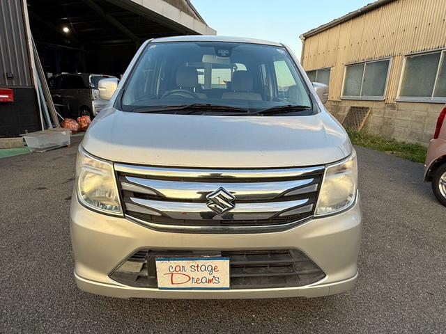 ワゴンR FZ 衝突被害軽減システム ナビ TV CD Bluetooth オートエアコン スマートキー シートヒーター 電動格納ミラー アルミホイール ABS 横滑り防止装置 アイドリングストップ フルフラット(2枚目)