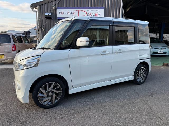 スペーシアカスタム ＴＳ　インタークーラーターボ　両側電動スライドドア　ＥＴＣ　ナビ　バックカメラ　ＴＶ　Ｂｌｕｅｔｏｏｔｈ　ミュージックプレイヤー接続可　スマートキー　オートエアコン　電動格納ミラー　アルミホイール（19枚目）