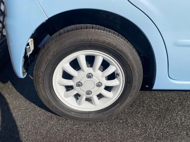 ミラココア ココアプラスＸ　スマートキー　ＨＤＤナビ　フルセグテレビ　ＤＶＤ　ＳＤ　Ｂｌｕｅｔｏｏｔｈ　ドライブレコーダー　ＥＴＣ　オートエアコン　ベンチシート　社外アルミホイール　走行８万キロ台　スタッドレス付き（9枚目）