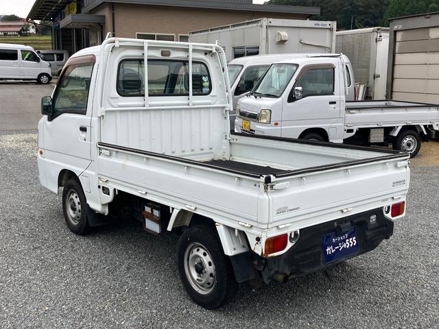 サンバートラック ＴＣ－ＳＣ　４ＷＤ　ＭＴ　エアコン　パワーステアリング　運転席エアバッグ　カセット（15枚目）