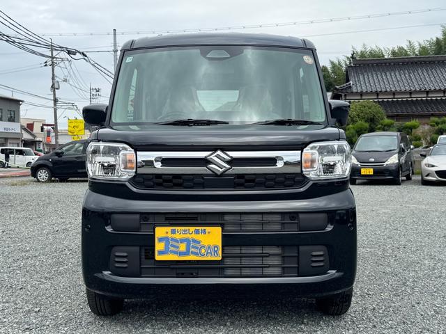 スペーシア ハイブリッドX 届出済未使用車 セーフティープラスパッケージ レーダークルーズコントロール スマートキー プッシュスタート 両側電動スライドドア LEDヘッドライト シートヒーター 電動パーキングブレーキ(2枚目)