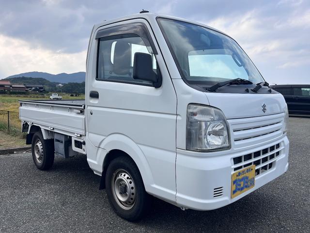 キャリイトラック KCエアコン・パワステ ☆保証2年付☆ 4WD 5MT エアコン パワーステアリング スピーカー付ラジオ ヘッドライトレベライザー エアーバック 三方開(4枚目)