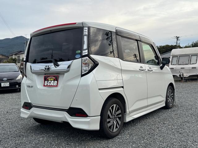 タンク カスタムG S ☆2年保証付☆ レーダーブレーキ 純正ナビ バックモニター 両側電動スライドドアクルーズコントロール モデリスタエアロ ステアリングスイッチ オートライト LEDヘッドライト(6枚目)