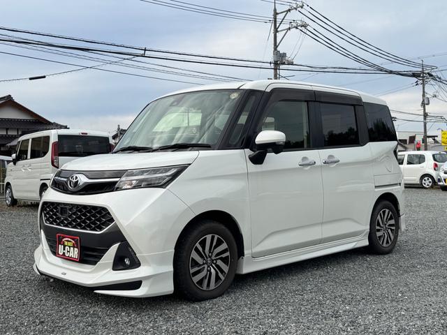 タンク カスタムG S ☆2年保証付☆ レーダーブレーキ 純正ナビ バックモニター 両側電動スライドドアクルーズコントロール モデリスタエアロ ステアリングスイッチ オートライト LEDヘッドライト(8枚目)