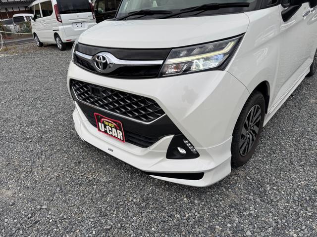 タンク カスタムG S ☆2年保証付☆ レーダーブレーキ 純正ナビ バックモニター 両側電動スライドドアクルーズコントロール モデリスタエアロ ステアリングスイッチ オートライト LEDヘッドライト(9枚目)