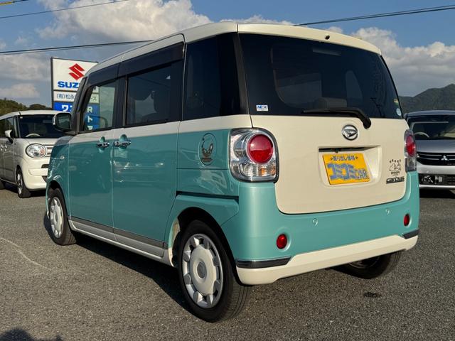 ムーヴキャンバス Ｇメイクアップリミテッド　ＳＡＩＩＩ　☆保証２年付き☆　レーダーブレーキ　車線逸脱警報　前後誤発進抑制装置　両側電動スライドドア　オートマチックハイビーム　プッシュスタート　スマートキー　ＬＥＤヘッドライト　オートライト（8枚目）