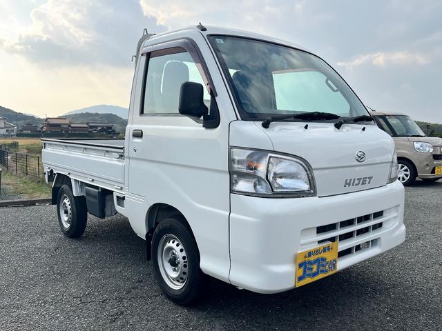 ハイゼットトラック エアコン・パワステ スペシャル ☆保証2年付☆ 4WD 5MT CDオーディオ エアコン パワーステアリング ヘッドライトレベライザー リアゲートチェーン(3枚目)