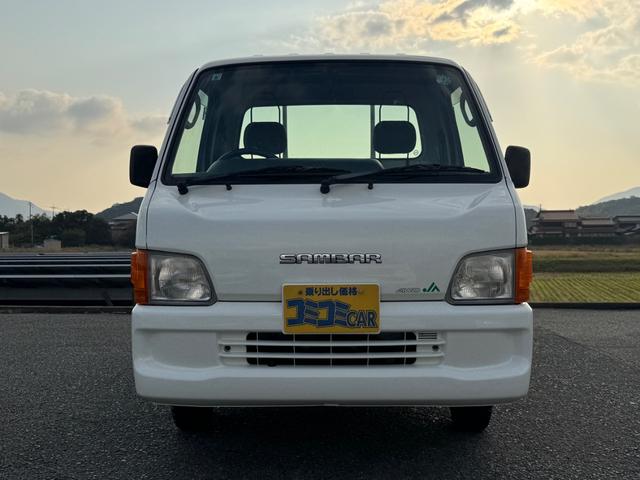 サンバートラック ＪＡ　５速ＭＴ　４ＷＤ　シガーソケット　三方開　運移転席エアバック純正ラジオ（2枚目）
