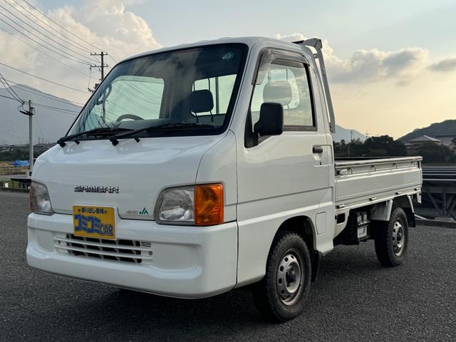 サンバートラック ＪＡ　５速ＭＴ　４ＷＤ　シガーソケット　三方開　運移転席エアバック純正ラジオ（3枚目）