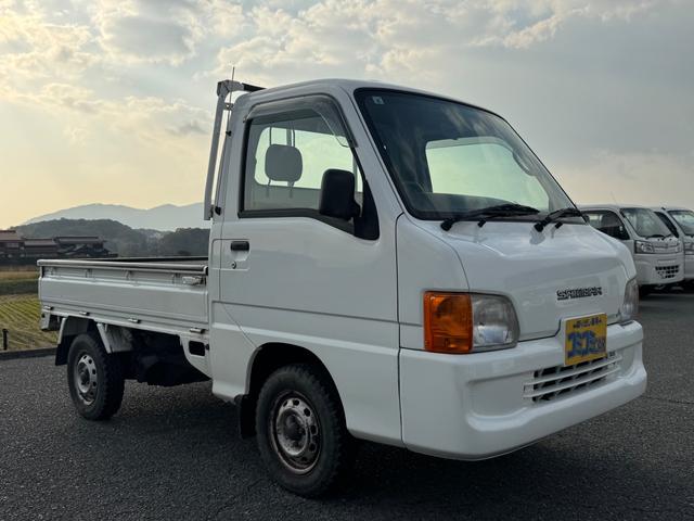 サンバートラック ＪＡ　５速ＭＴ　４ＷＤ　シガーソケット　三方開　運移転席エアバック純正ラジオ（4枚目）