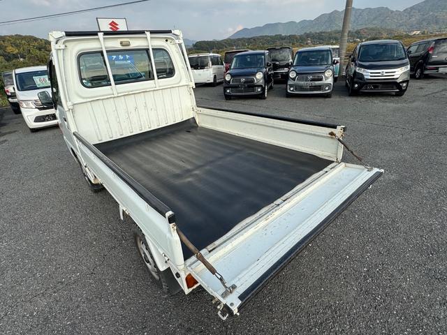 サンバートラック ＪＡ　５速ＭＴ　４ＷＤ　シガーソケット　三方開　運移転席エアバック純正ラジオ（22枚目）