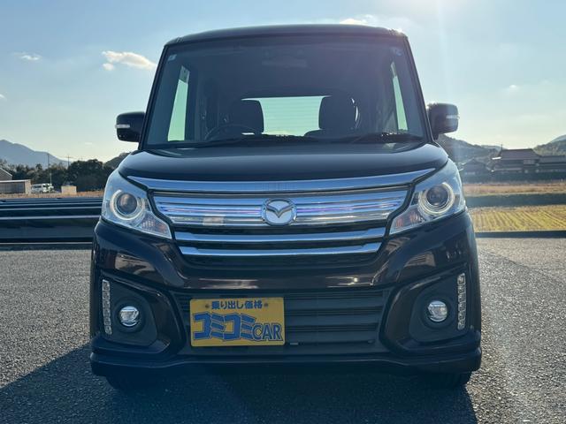 フレアワゴンカスタムスタイル XS ☆保証2年付き☆ レーダーブレーキ 社外ナビ バックモニター 両側電動スライドドア シートヒーター オートライト リアサンシェード(2枚目)