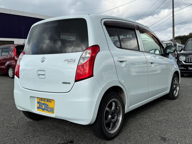 アルトエコ ＥＣＯ－Ｓ　☆保証２年付き☆　純正オーディオ　キーレス　社外アルミ　ヘッドライトレベライザー　セキュリティアラーム　プライバシーガラス（7枚目）