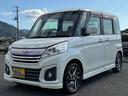 スペーシアカスタム XS ☆保証2年付き☆ 社外ナビ 両側電動スライドドア シートヒーター スマートキー プッシュスタート リアサンシェード オートライト(4枚目)