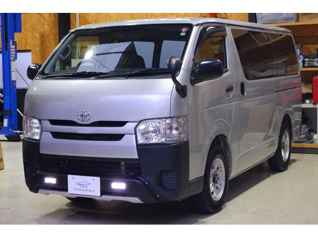 ロングDX 3.0ディーゼルターボ 純正ナビTV ビルトインETC 社外バンパーガード デイライト 禁煙車(2枚目)