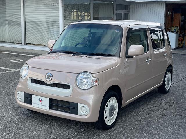 ミラココア ココアＸ　アイドリングストップ　ナビ地デジＴＶ　スマートキー　オートエアコン　ベンチシート　電動格納ドアミラー　ＡＢＳ　運転席・助手席エアバック（2枚目）