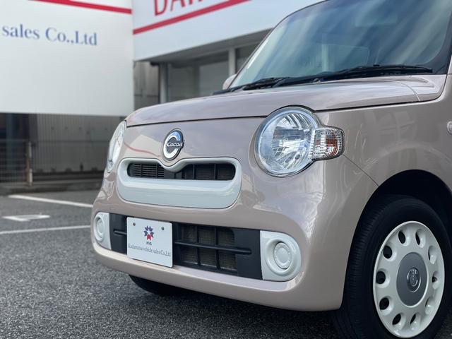 ミラココア ココアＸ　アイドリングストップ　ナビ地デジＴＶ　スマートキー　オートエアコン　ベンチシート　電動格納ドアミラー　ＡＢＳ　運転席・助手席エアバック（3枚目）