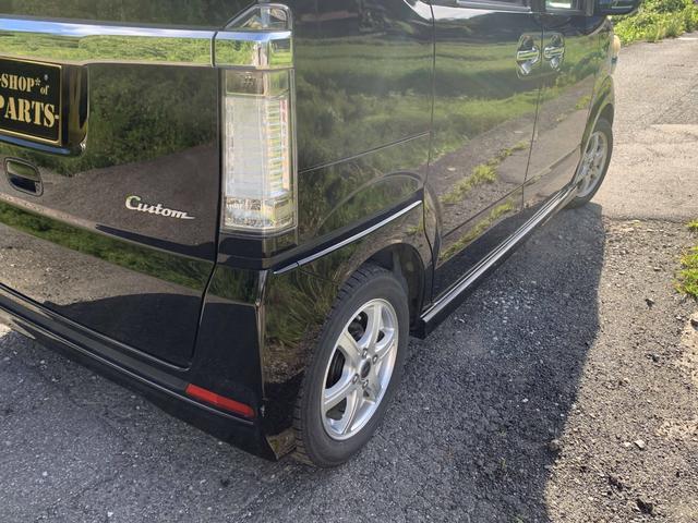 Ｎ－ＢＯＸカスタム Ｇ・Ｌパッケージ　ナビ・フルセグ・左右パワースライドドア．ＨＩＤ・オートヘッドライト・横滑り防止・Ｂｌｕｅｔｏｏｔｈオーディオ・両側ヘッドレストモニター・フルオートエアコン・ＵＳＢ．ＡＵＸ・アイドリングストップ．アルミ（24枚目）