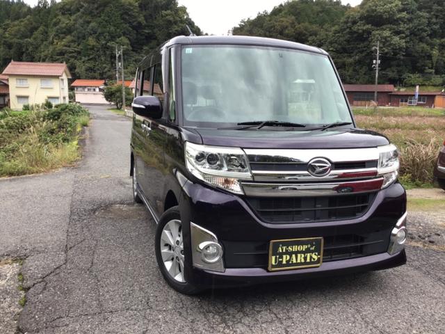 タント カスタムＸ　４ＷＤ．ナビ．地デジ．フルオートエアコン．バックカメラ．パワースライドドア．ＨＩＤヘッドライト（2枚目）