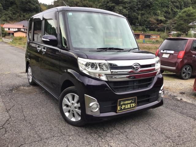 タント カスタムＸ　４ＷＤ．ナビ．地デジ．フルオートエアコン．バックカメラ．パワースライドドア．ＨＩＤヘッドライト（3枚目）