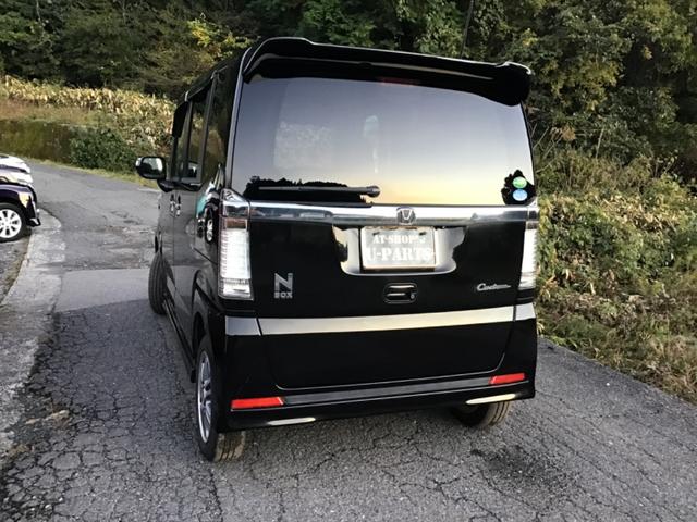 Ｎ－ＢＯＸカスタム Ｇ　ＳＳパッケージ　４ＷＤ．ＣＴＢＡ軽減ブレーキ．左右パワースライドドア．ＨＩＤ・横滑り防止・フルオートエアコン・ＵＳＢ．ＡＵＸ・アイドリングＳＴ．アルミ．ＨＯＮＤＡ純正Ｇａｔｈｅｒｓ（3枚目）